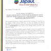 JAPAULGOLD | Notification of equity capital raise