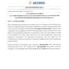ACCESS.BW | Signed applicable pricing supplement