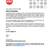 UACN | Notice of closed period