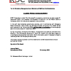RDCP | Closed period announcement