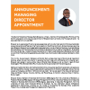ACCESS.BW | Appointment of a managing director