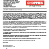 CHOPPIES | Update to dividend payment process