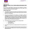 FCMB | Resolutions of annual general meeting