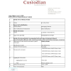 CUSTODYINS  | Share dealing by insiders