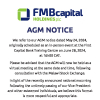 FMBCH | AGM Notice Amended
