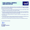 CQCIL | Post AGM notice