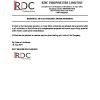 RDCP | Renewal of cautionary announcement