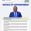 DZL | Notice of Board Appointment