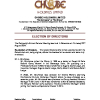 CHOBE | Election of directors