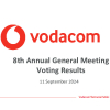 VODA | Annual General Meeting Voting Results