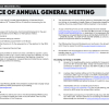 GGBL | Notice of annual general meeting