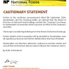 NTFD.VX | Cautionary statement