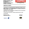 CHOPPIES | Resignation of a director