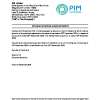 PIM | Declaration of dividend