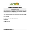 MOR | Declaration of dividend