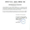 BRVM | Annulation de transaction