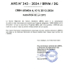 BRVM | Radiation de la cote de CRRH-UEMOA 6,10 % 2012-2024